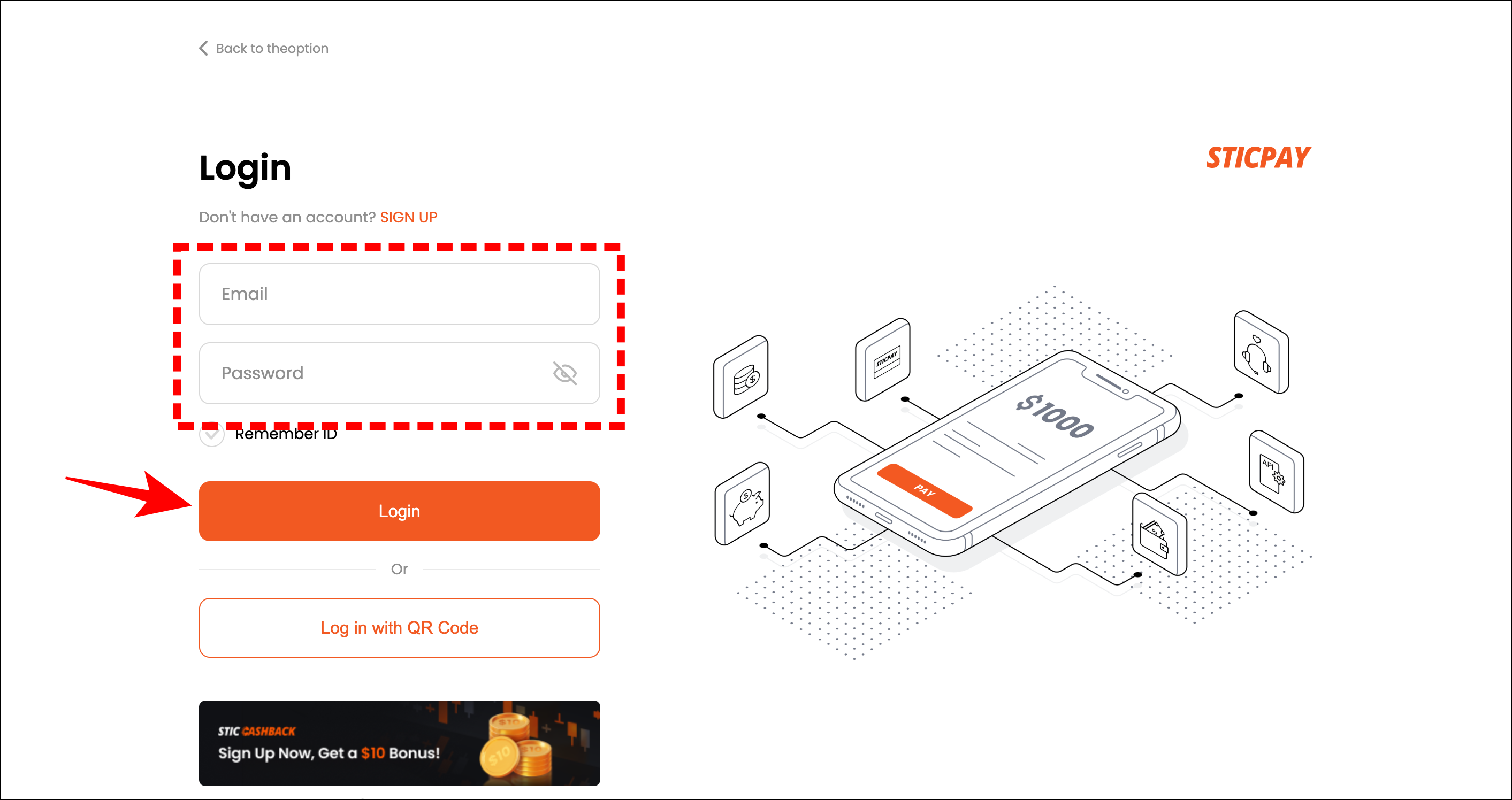 bitwallet(オンラインウォレット)からザオプションに入金する方法
