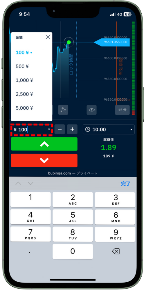 ブビンガバイナリーデモ口座の利用方法【スマホ・PC両方解説】